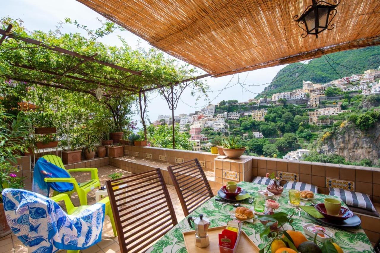 Casa La Bifora Positano Villa Eksteriør bilde